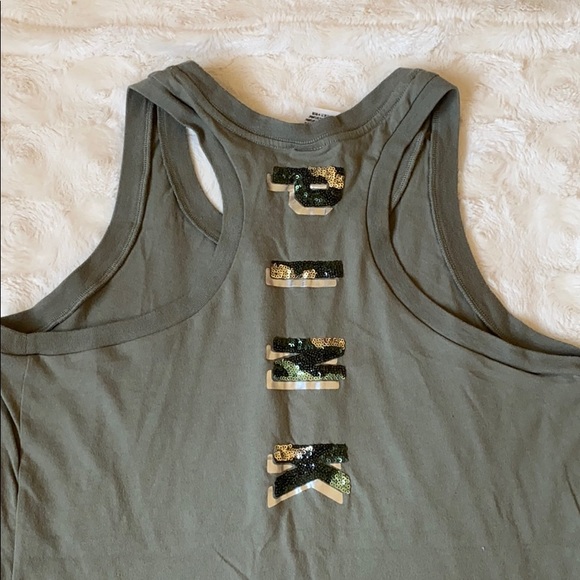 Olive green Tank top - Picture 3 of 3